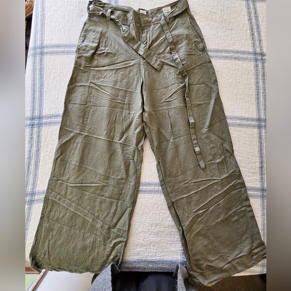 COPY - Gap linen high waist wide leg trousers